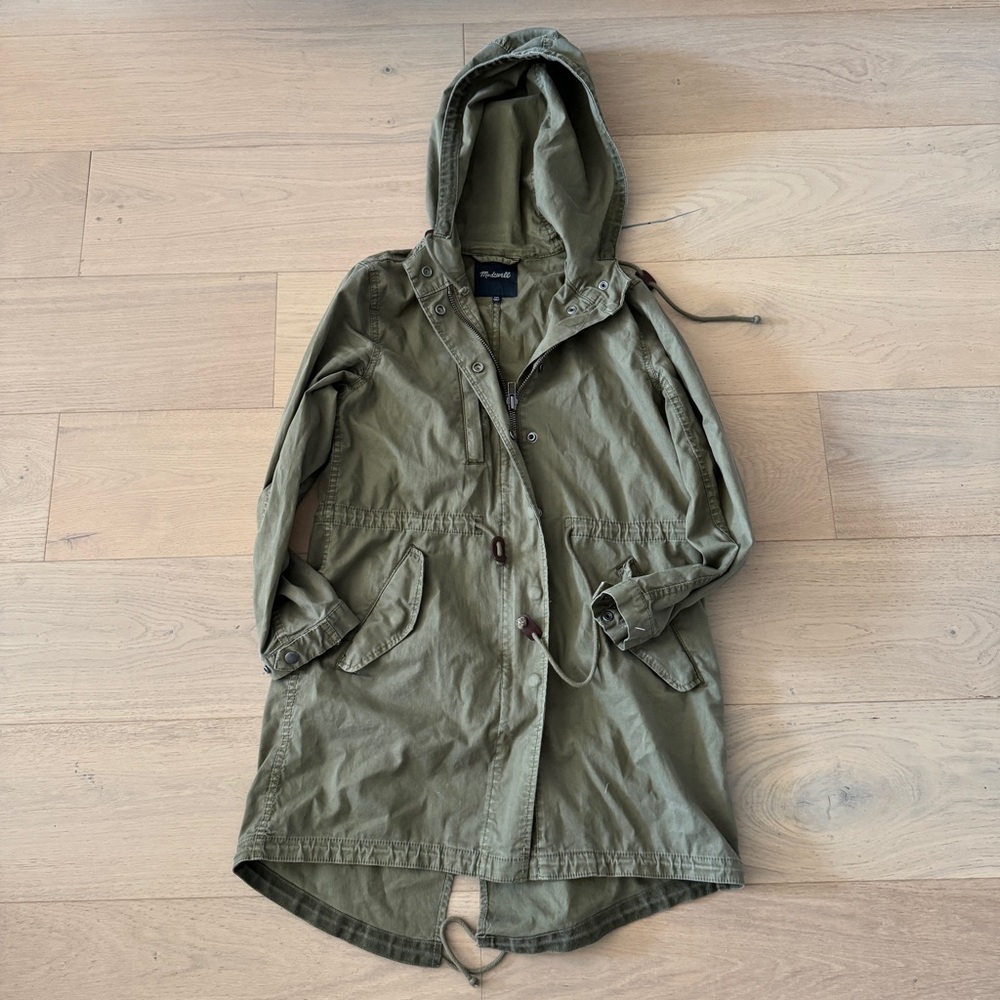 Madewell Olive Green Utility Jacket